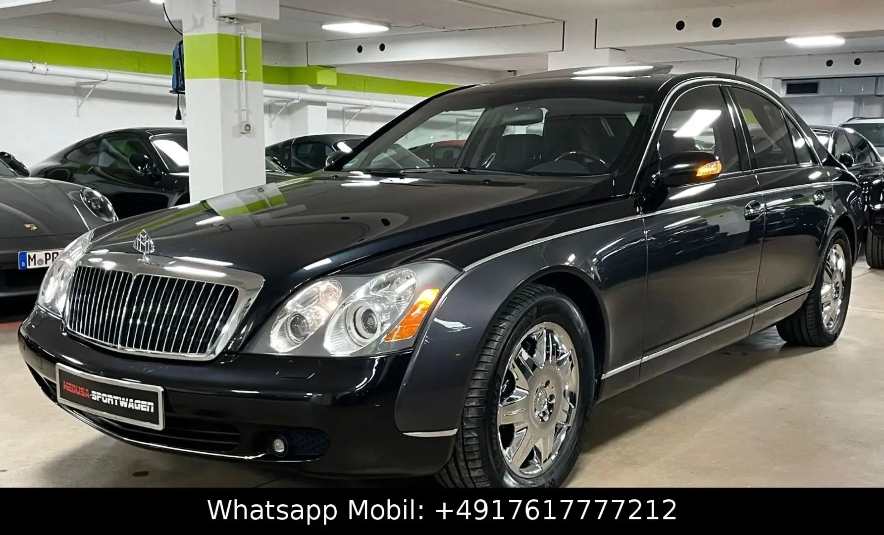 Maybach 57 MAYBACH 57 DUOTONE FIRSTCLASS FOND TV FULLOPTION Schwarz - 1