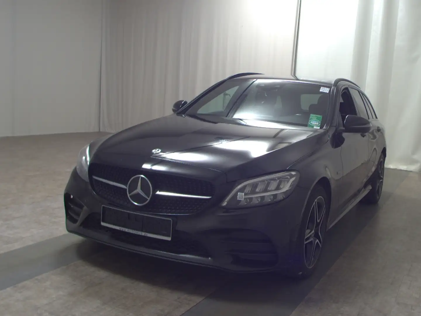 Mercedes-Benz C 300 T de AMG-Line Widescreen Navi LED AHK Schwarz - 2