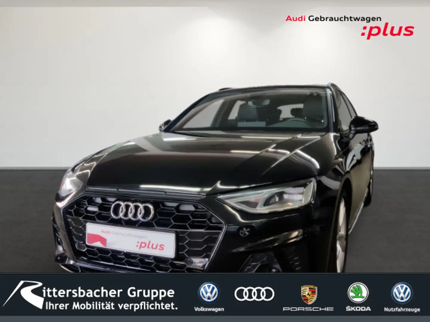 Audi A4 45 TDI quattro s-line Busi+TourPaket PA Zwart - 1