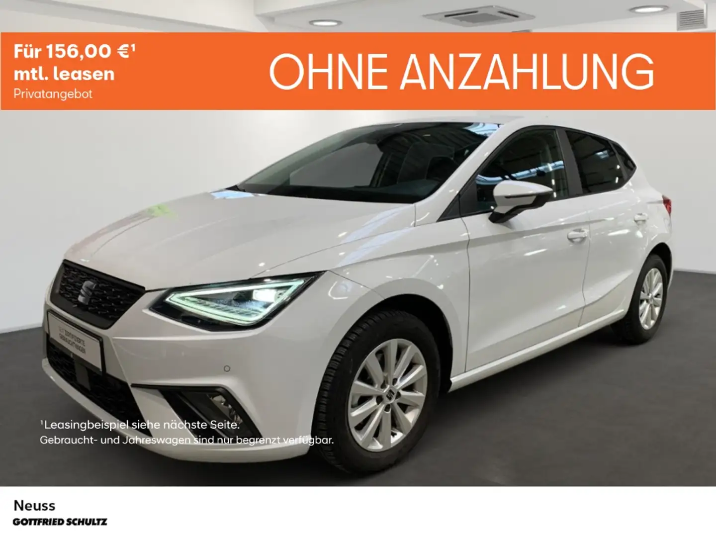 SEAT Ibiza STYLE SITZHEIZUNG EINPARKHILFE NAVI LED Weiß - 1
