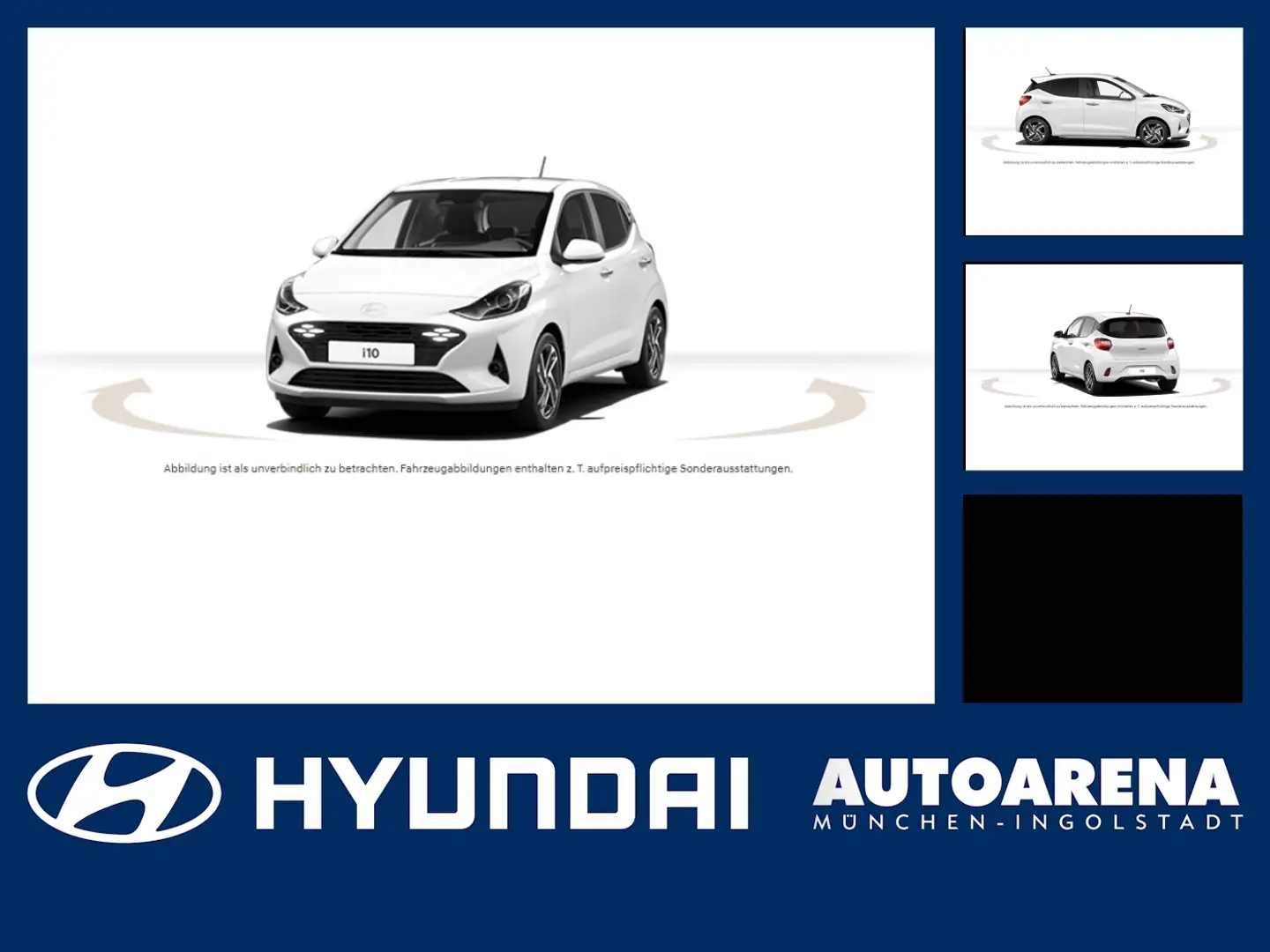 Hyundai i10 Trend 1.2 Navigation, Rückfahrkamera Wit - 1