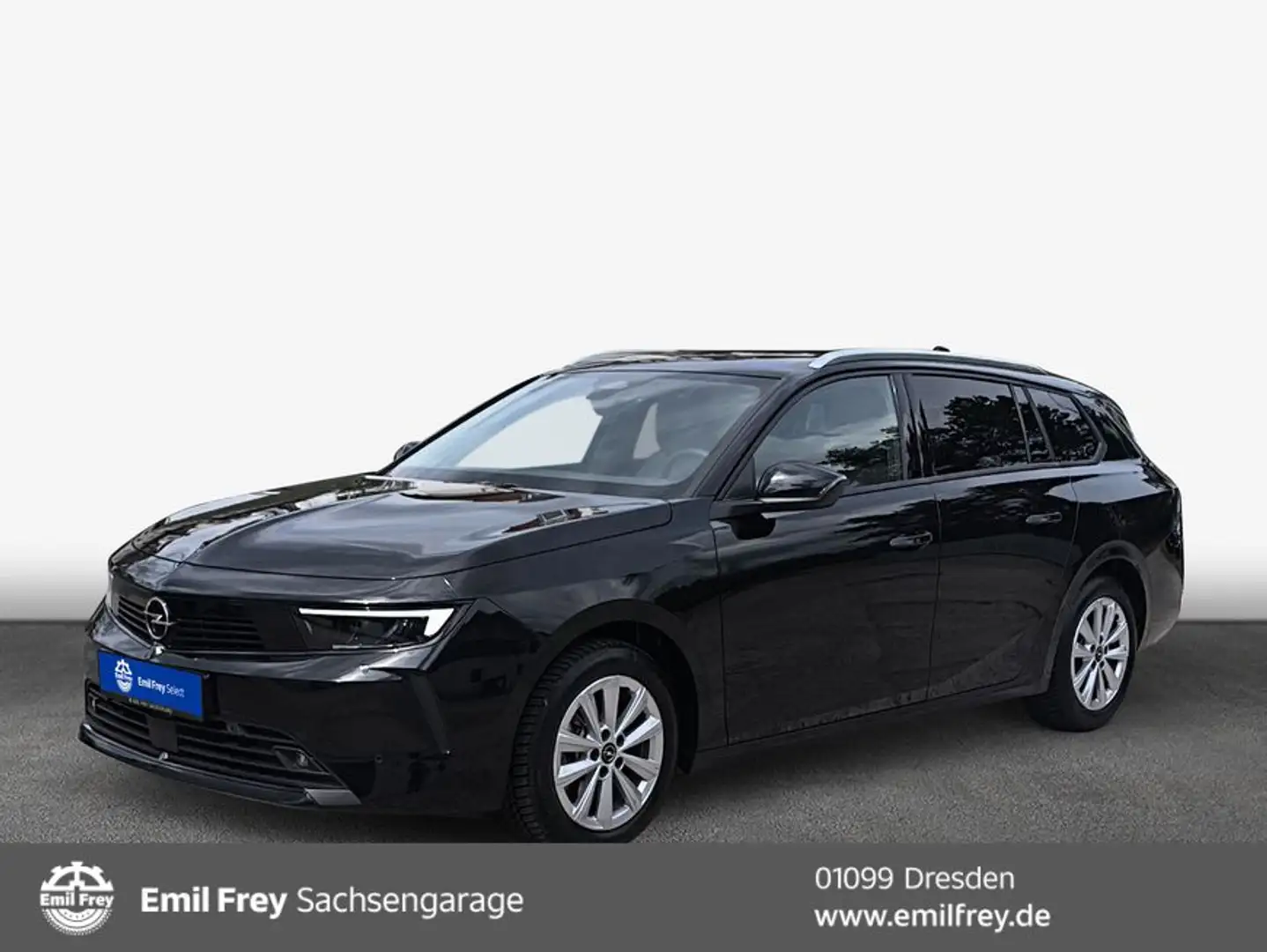 Opel Astra Sports Tourer 1.5 D Automatik Elegance Navi Noir - 1