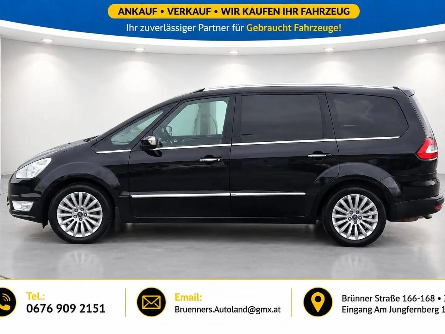 Ford Galaxy Titanium Schwarz - 2