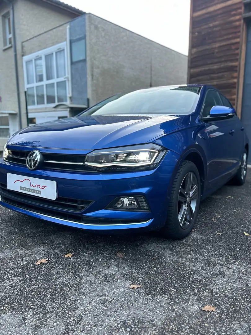 Volkswagen Polo 1.0 TSI DSG GARANTIE 12 MOIS Bleu - 2