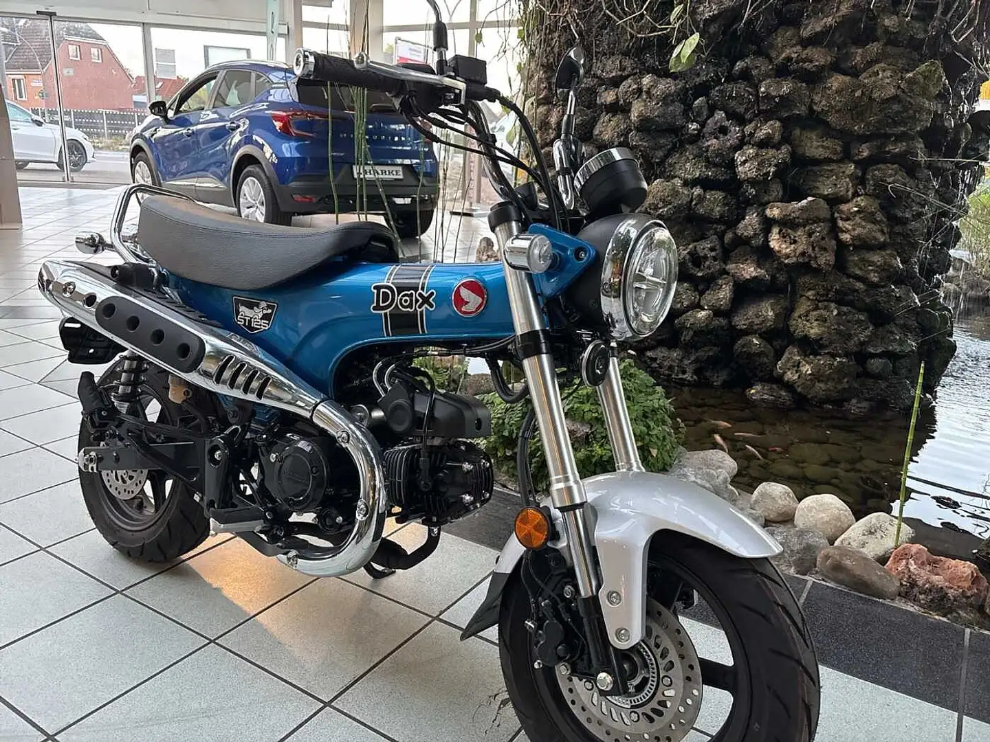 Honda ST 125 DAX Tageszulassung Blau - 2