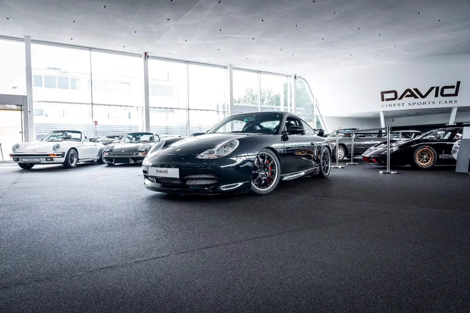 Porsche 996 GT3 MK1 *deutsch*Käfig*Motor rev.*RS-Feature Schwarz - 1