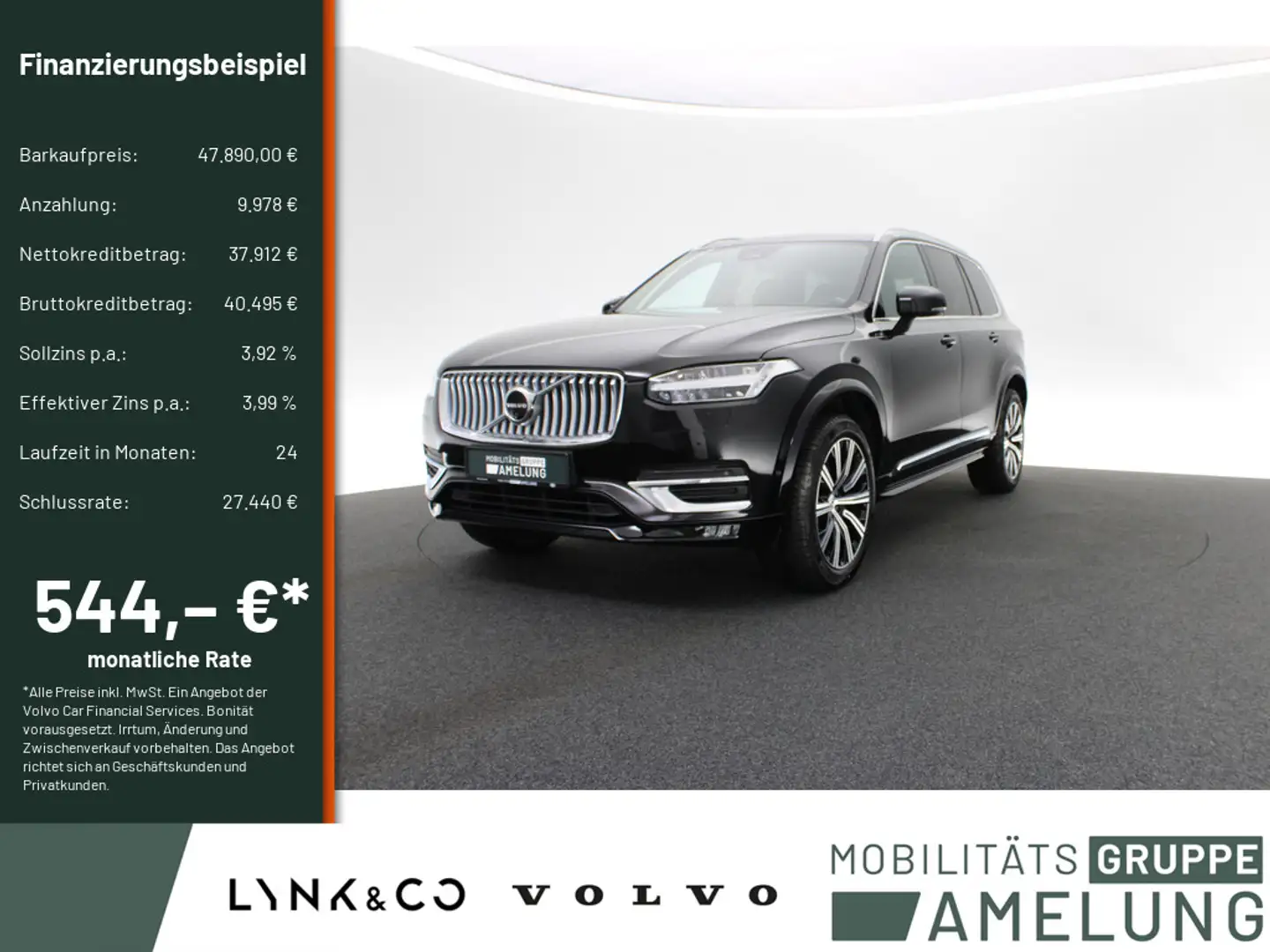 Volvo XC90 B5 AWD Plus Bright FACEL. STANDHZ LED Schwarz - 1