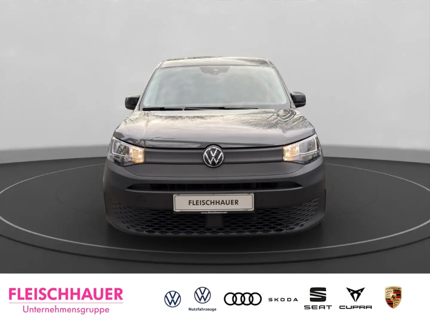 Volkswagen Caddy 2.0 TDI Navi DAB Ausparkassistent Spurwechselassis Grau - 2