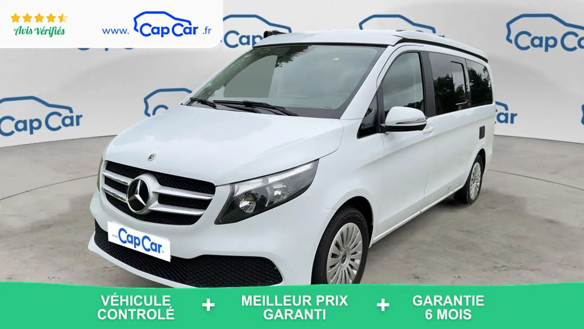 Mercedes-Benz V 220 220 d 163 9G-Tronic Marco Polo - Première main Blanc - 1