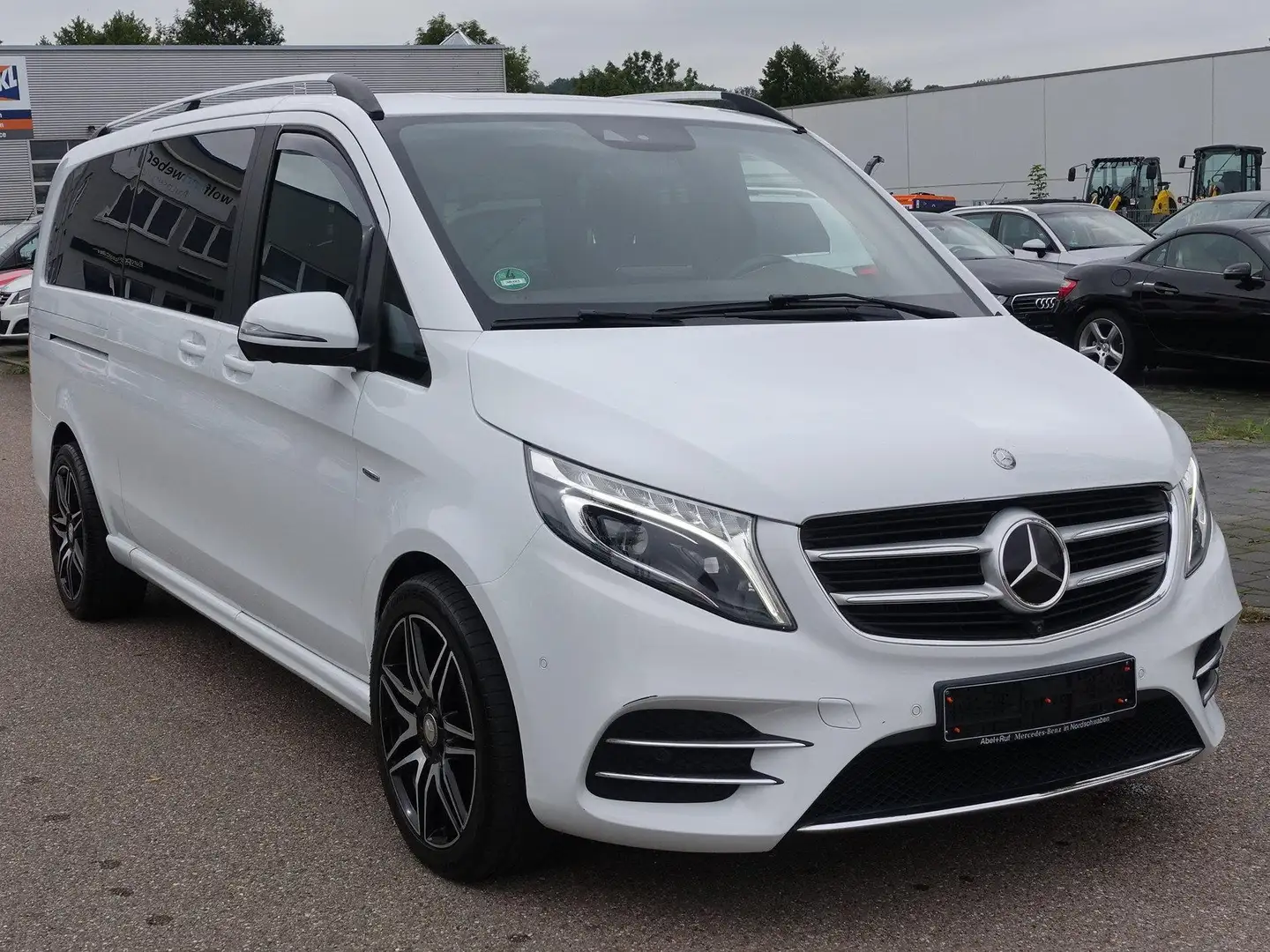Mercedes-Benz V 250 V250d AVANTG."EDITION"AMG"4-MATIC"7-SITZER"LEDER Blanc - 1