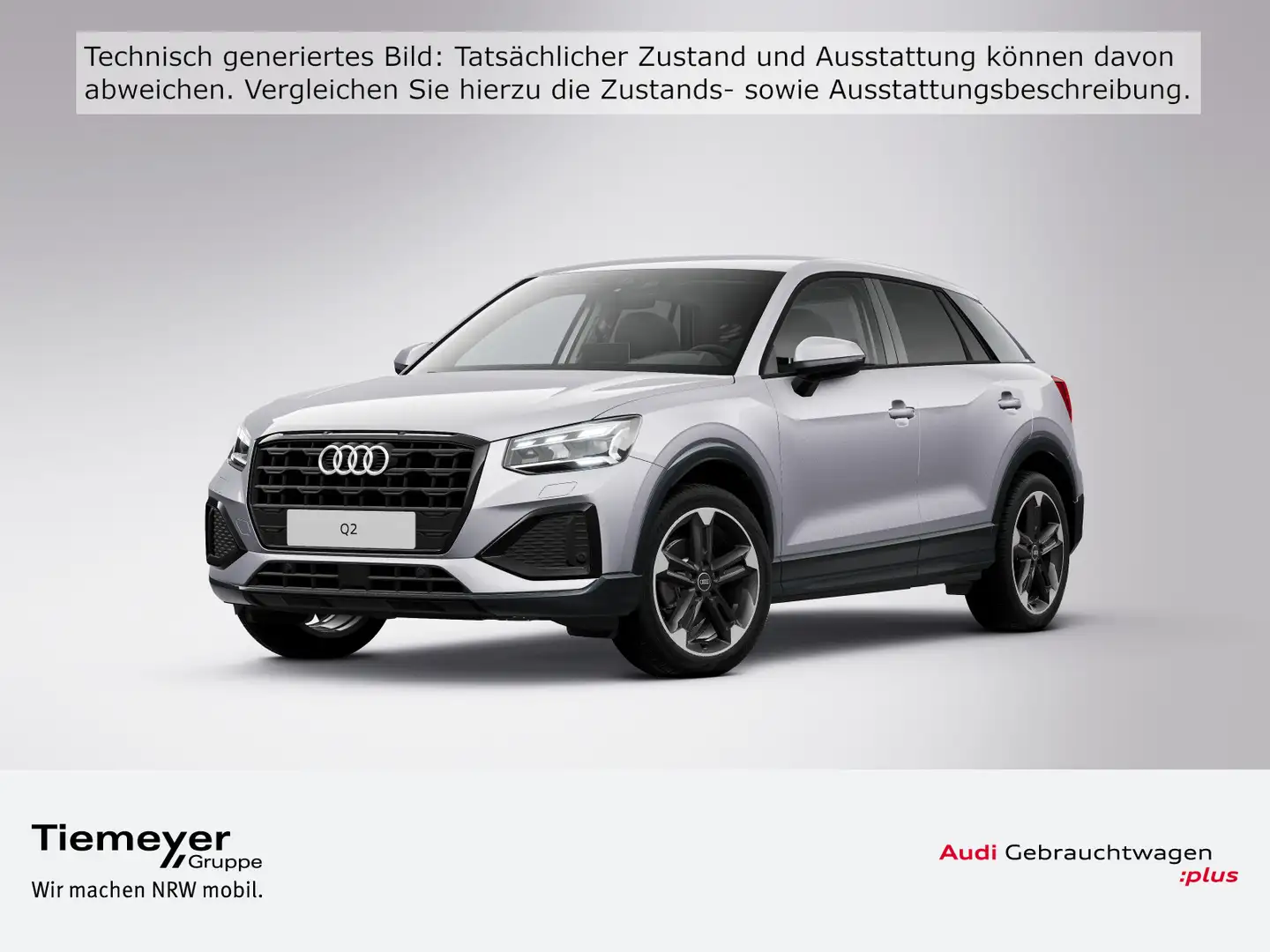 Audi Q2 35 TFSI ADVANCED LM18 AHK MATRIX KAMERA Silber - 1