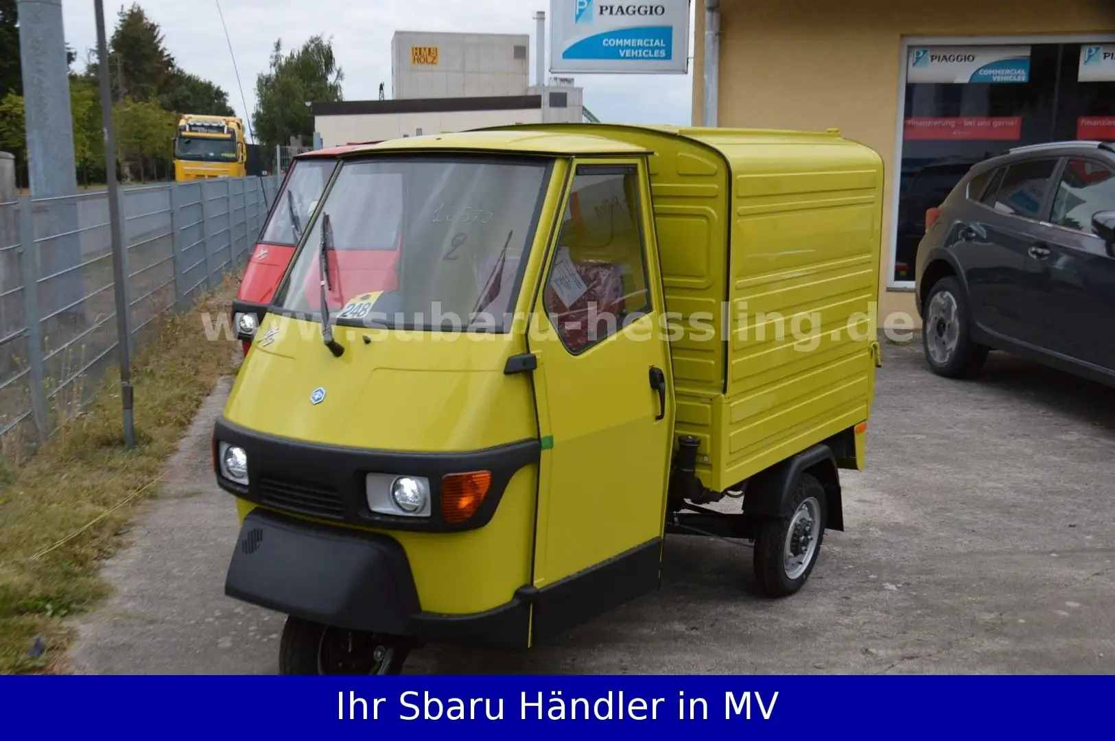 Piaggio Ape Ape 50 Kasten MY 24 Sofort Lief. ALLE FARBEN Zöld - 1