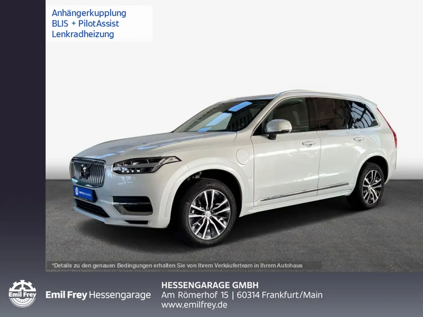 Volvo XC90 T8 AWD Recharge Inscription Facelift MY22 White - 1