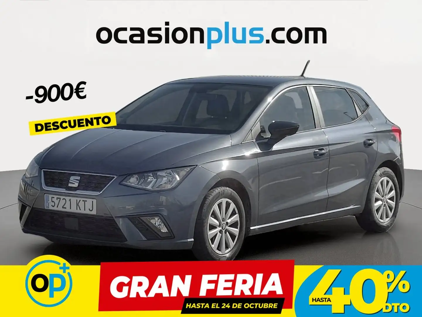 SEAT Ibiza 1.0 MPI S&S Style 80 Gris - 1