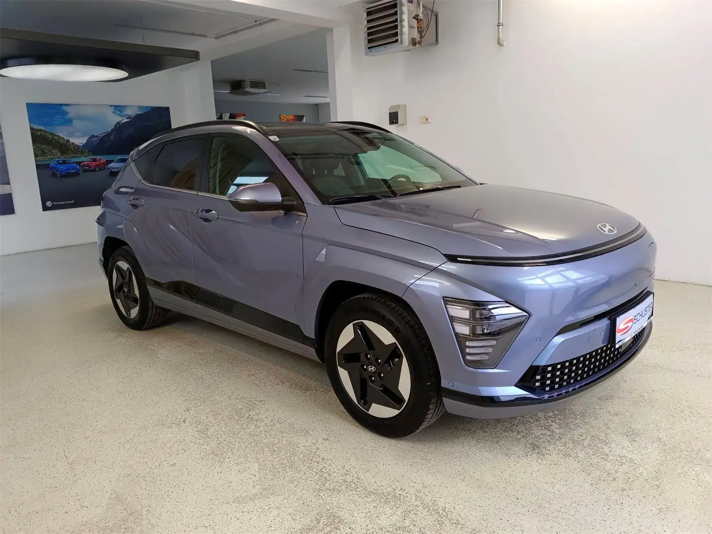 Hyundai KONA EV (SX2) Prestige Line 65,4 kWh k4ep1 *Voll* Blau - 1