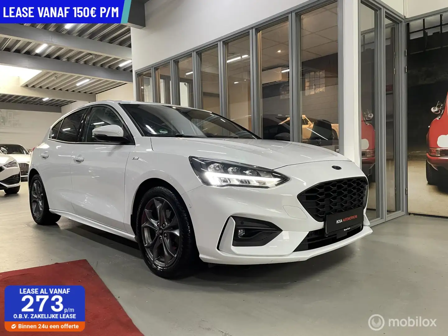 Ford Focus 1.0 EcoBoost Titanium ST-Line STOELVER. CAMERA CAR Weiß - 1