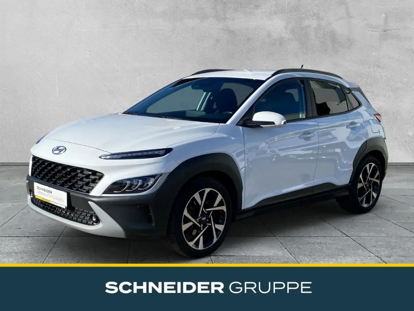 Hyundai KONA 1.0 T-GDI TREND Trend AHK+NAVI+KAMERA+KLIMA+LED Weiß - 1