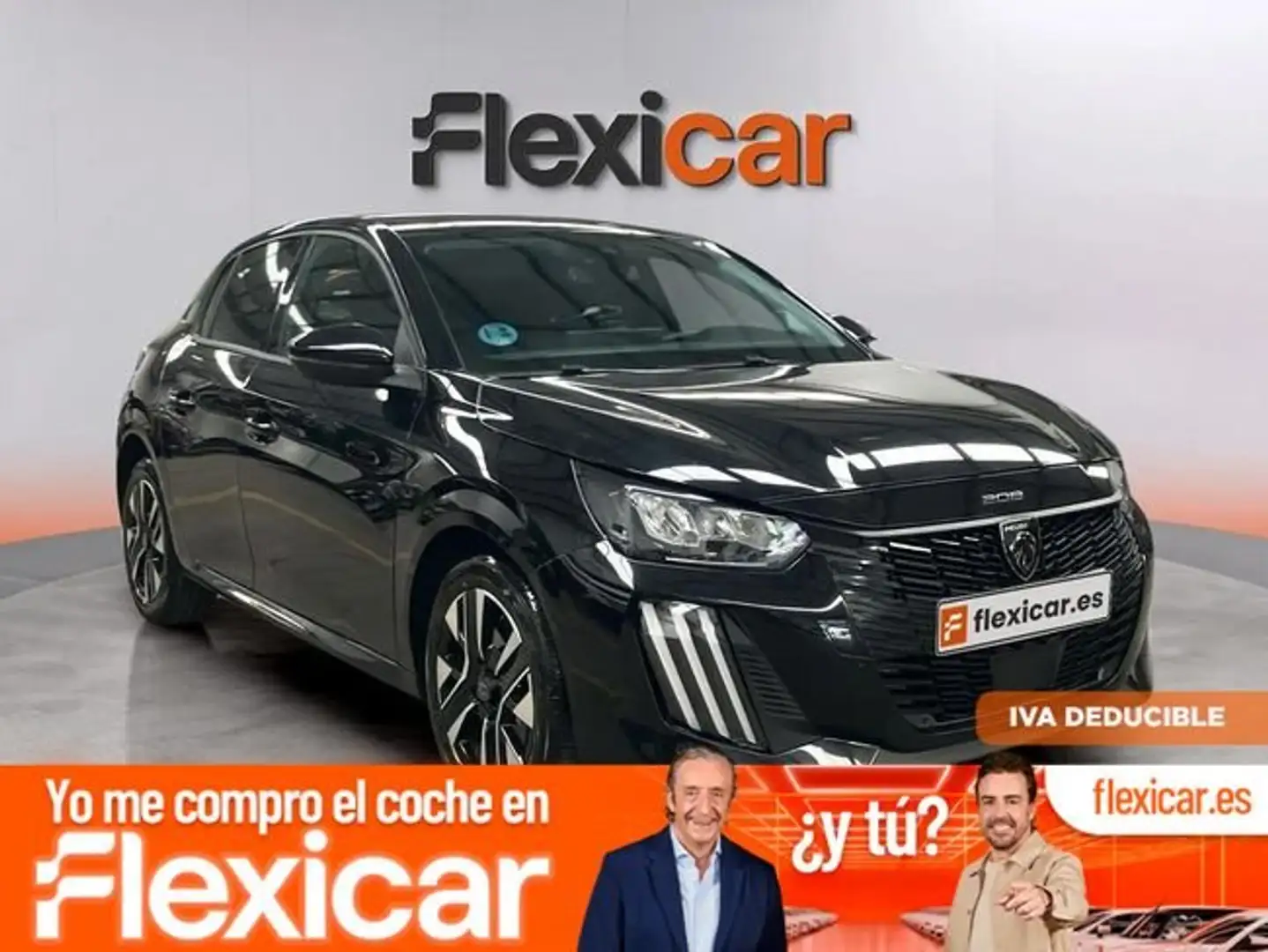 Peugeot 208 Allure Gasolina 100 S&S 6 Vel. MAN Negro - 1