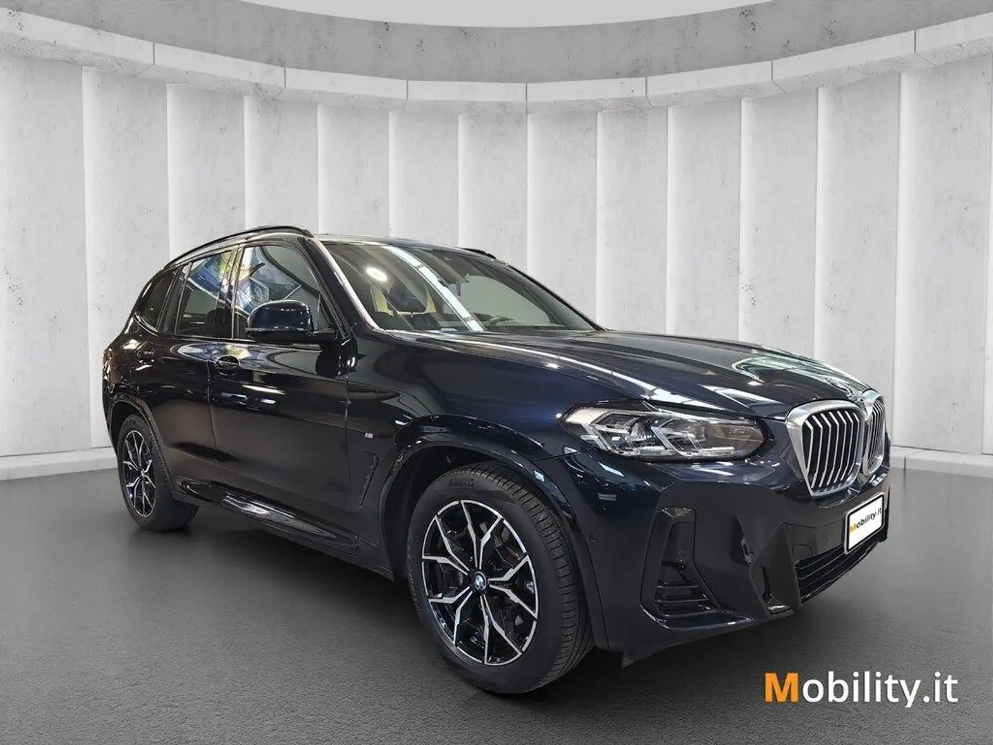 BMW X3 xdrive30i mhev 48V Msport auto Nero - 2