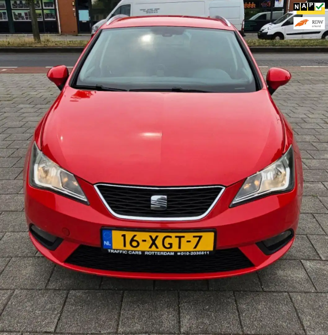 SEAT Ibiza ST,2eigenaar, airco , km nap,cruise Controle, nieu Roşu - 1