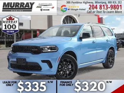 Blue 2026 Dodge Durango GT AWD SUV / Crossover All-Wheel Drive 8-Speed Automatic
