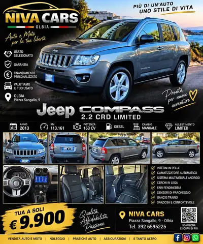 Jeep Compass Compass I 2011 2.2 crd Limited 4wd 163cv
