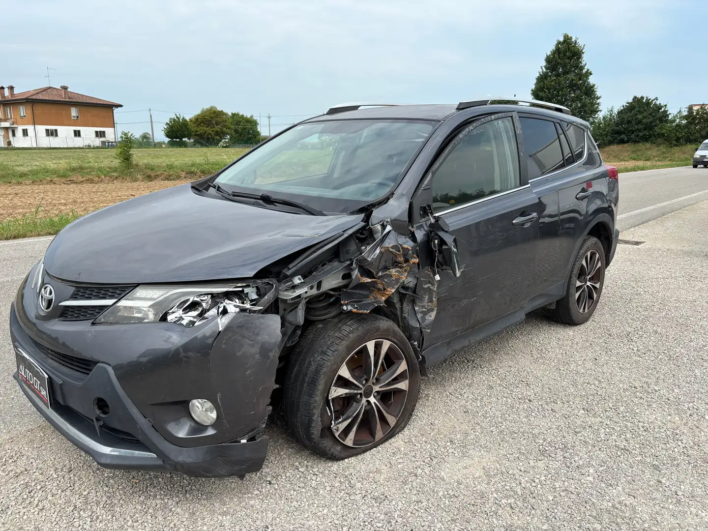 Toyota RAV 4 Rav4 2.0 d-4d Lounge 4wd 124cv mt Grigio - 1