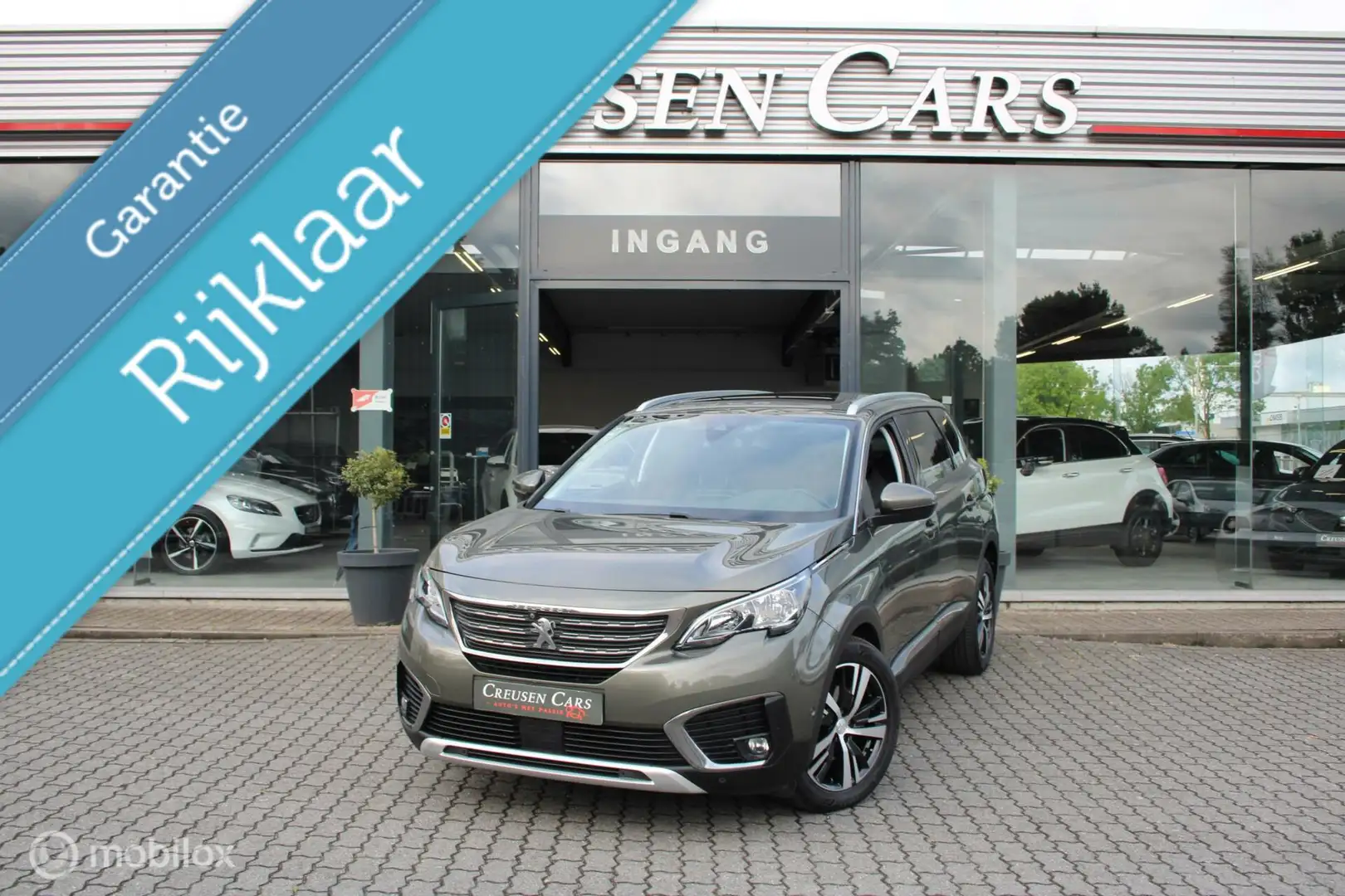 Peugeot 5008 1.2 PureTech Allure/Pano/Navi/7 persoon/ Grijs - 1