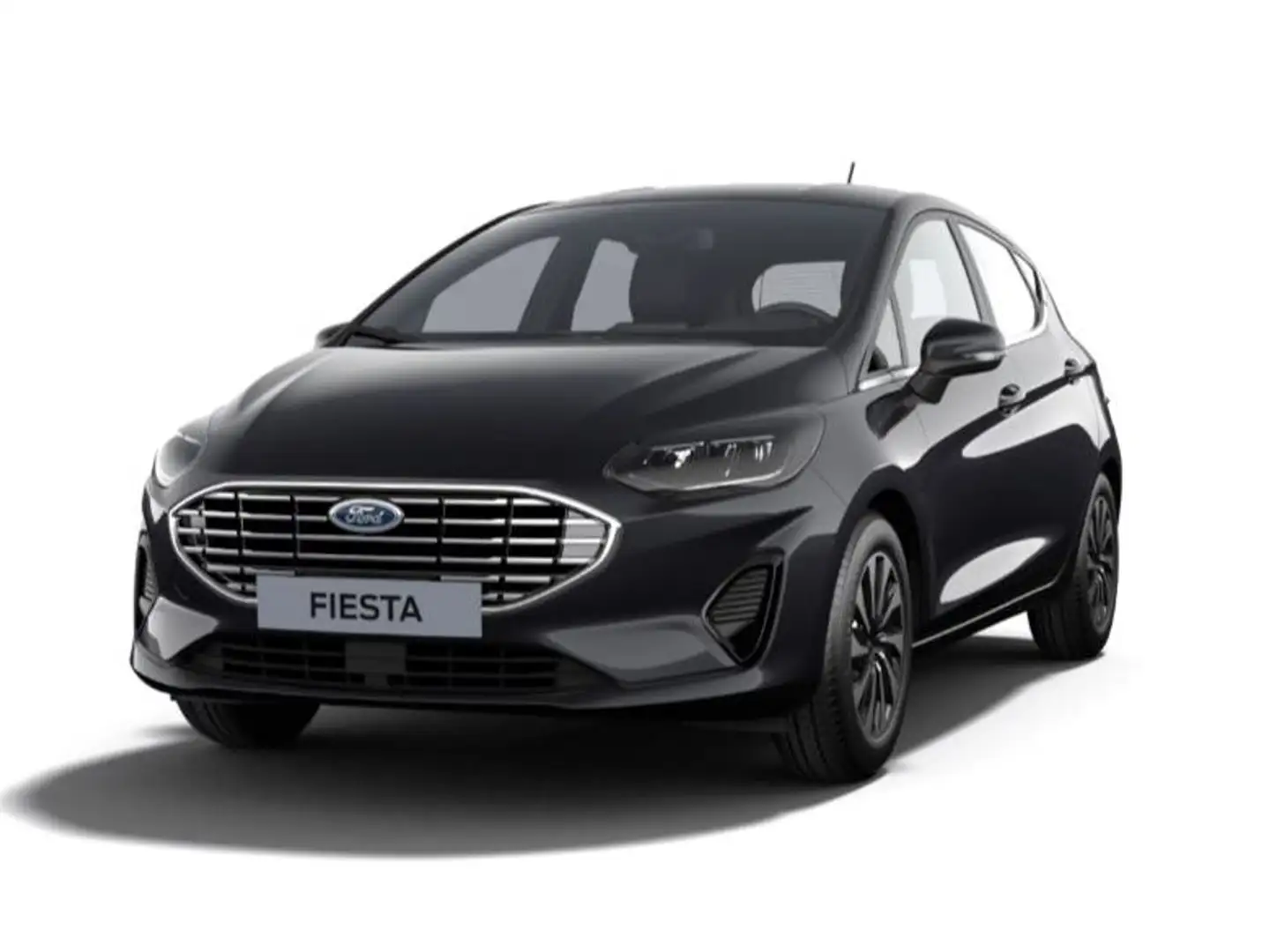Ford Fiesta Titanium Hybrid 60 Monate Garantie Negro - 2