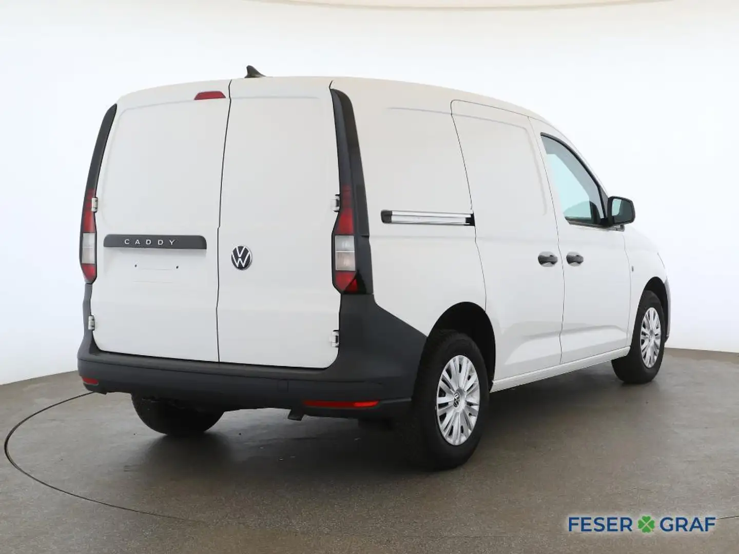 Volkswagen Caddy Cargo GJR Klima SH Weiß - 2
