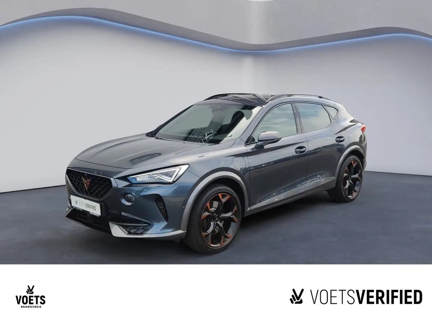 CUPRA Formentor VZ 1.4 TSI e-Hybrid LED+KLIMA+SHZ Grijs - 1
