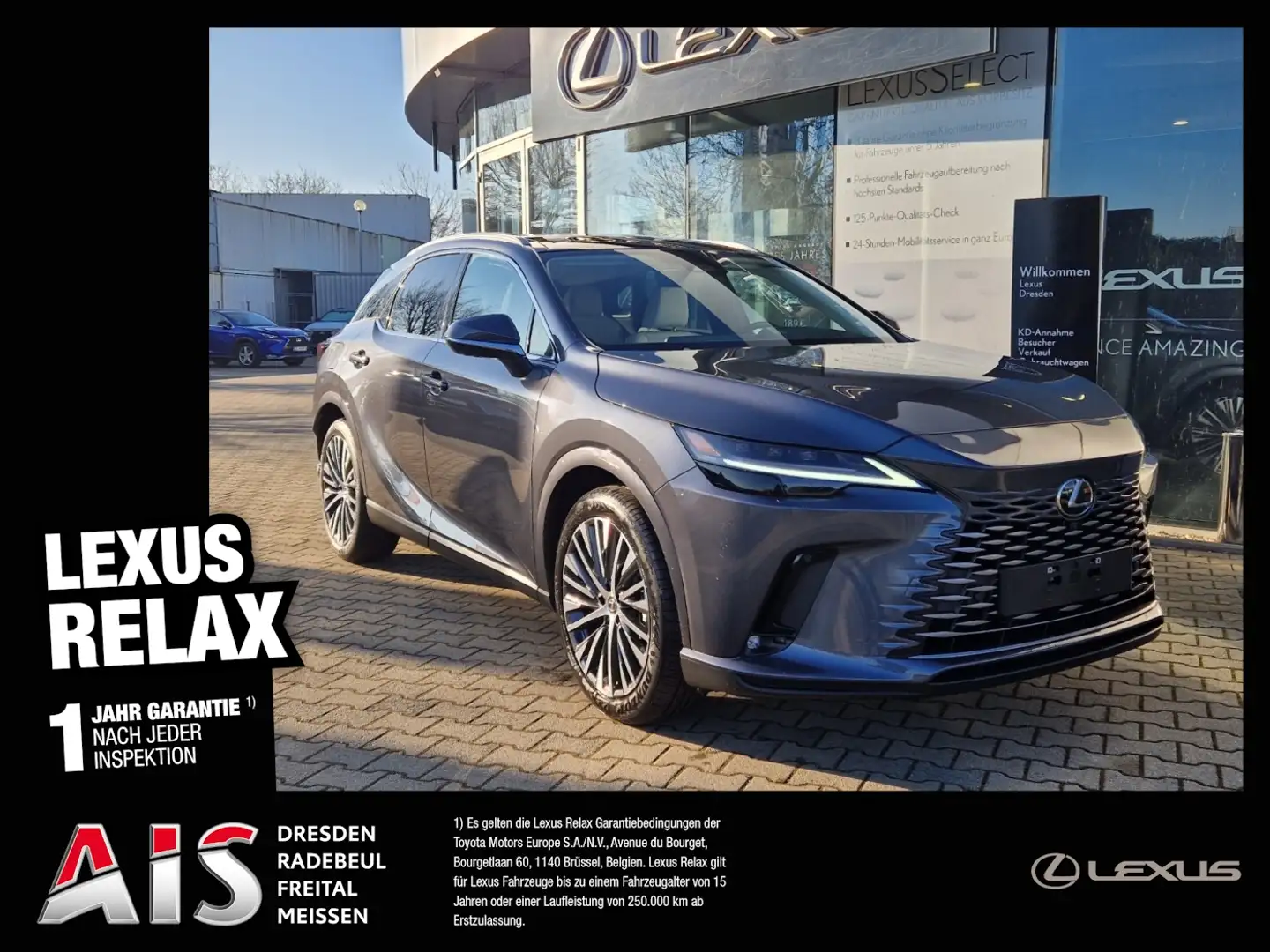 Lexus RX 450h + E-Four Executive Line ACC FLA Grau - 1
