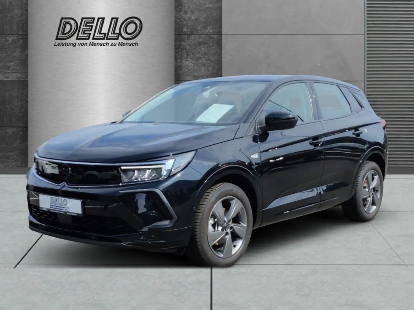 Opel Grandland GS Line 1.2 Turbo AHK-abnehmbar Allwetter Navi 360 Schwarz - 1