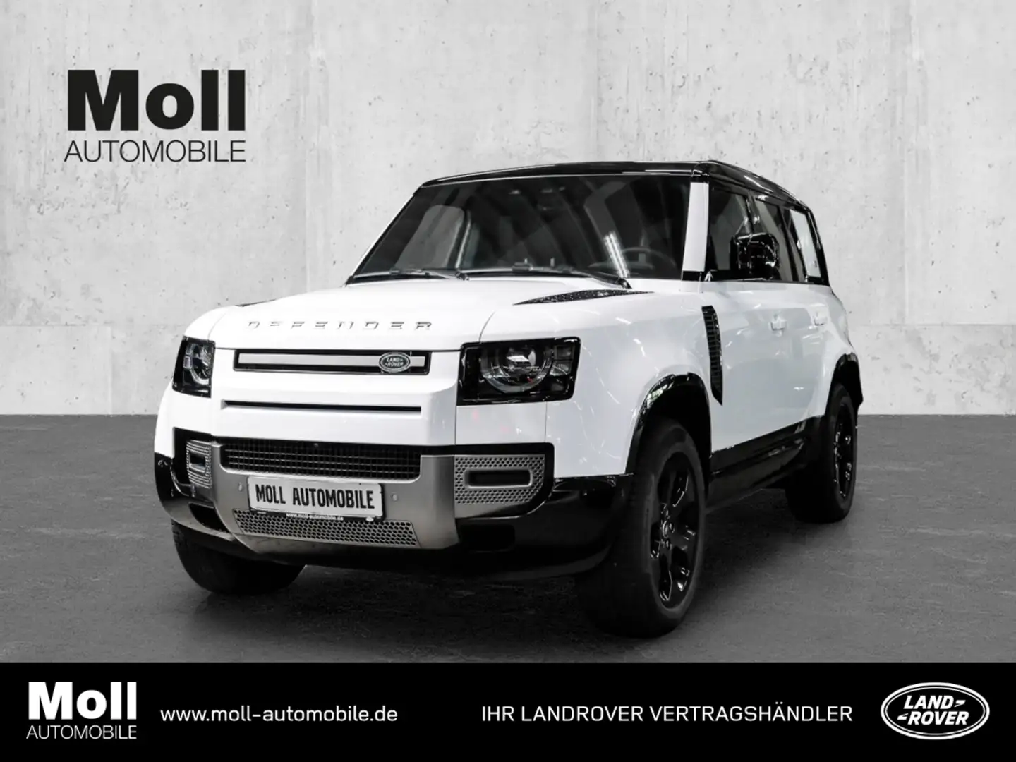 Land Rover Defender 110 X-Dynamic SE D250 Luftfederung AD Niveau AHK-a Weiß - 1