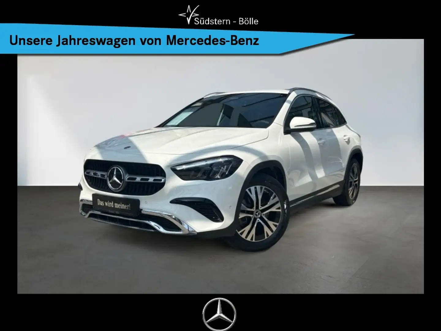 Mercedes-Benz GLA 220 4M PROGRESSIVE+AHK+NAVI+LED+RFK+SHZ Bianco - 1