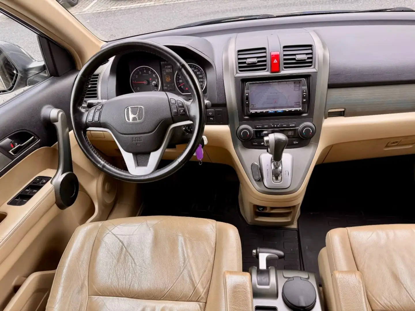 Honda CR-V 2.4i Executive AUT LEER DEALER ONDERHOUDEN NAP APK Grijs - 2