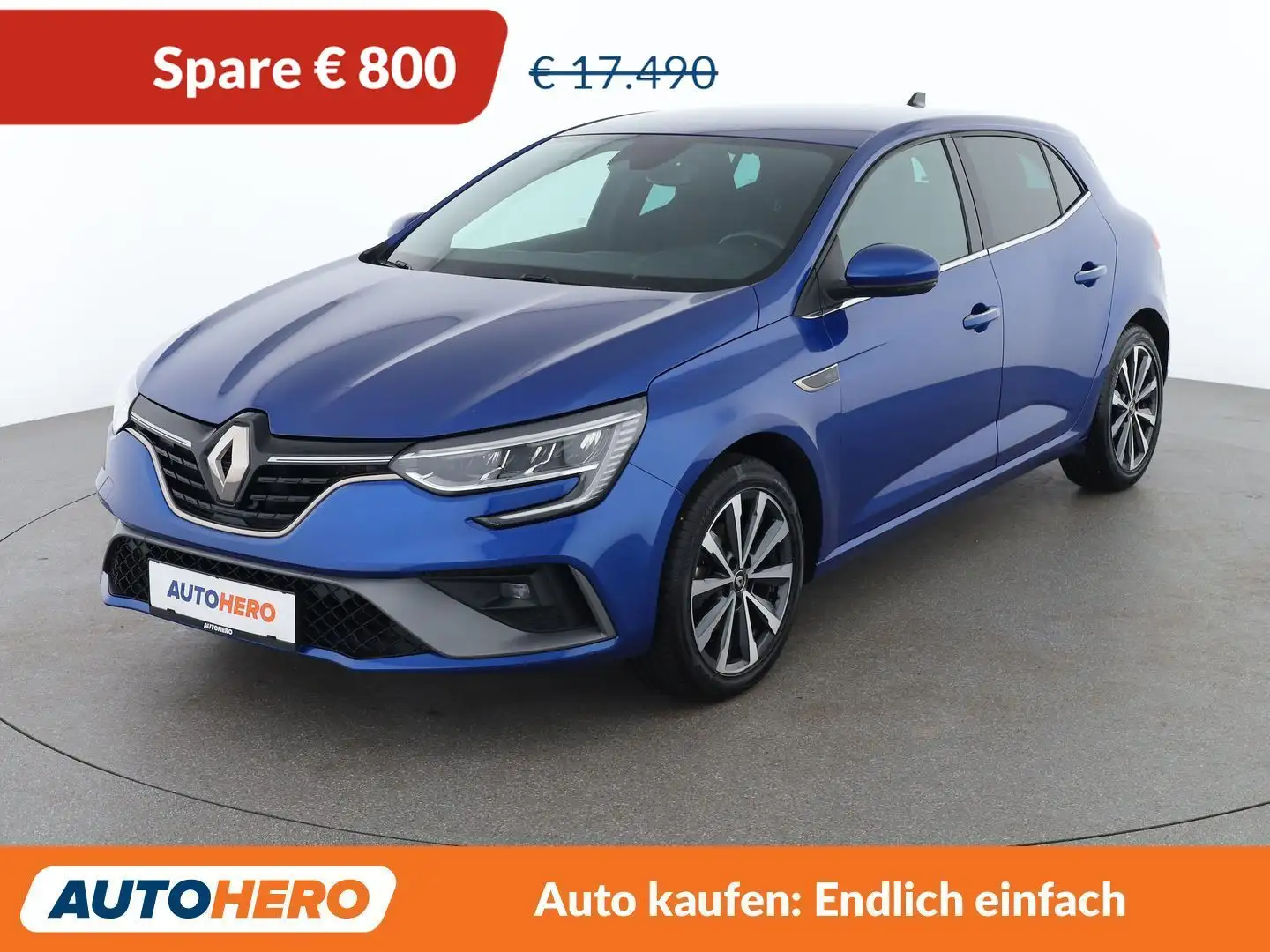 Renault Megane 1.3 TCe R.S. Line Blau - 1