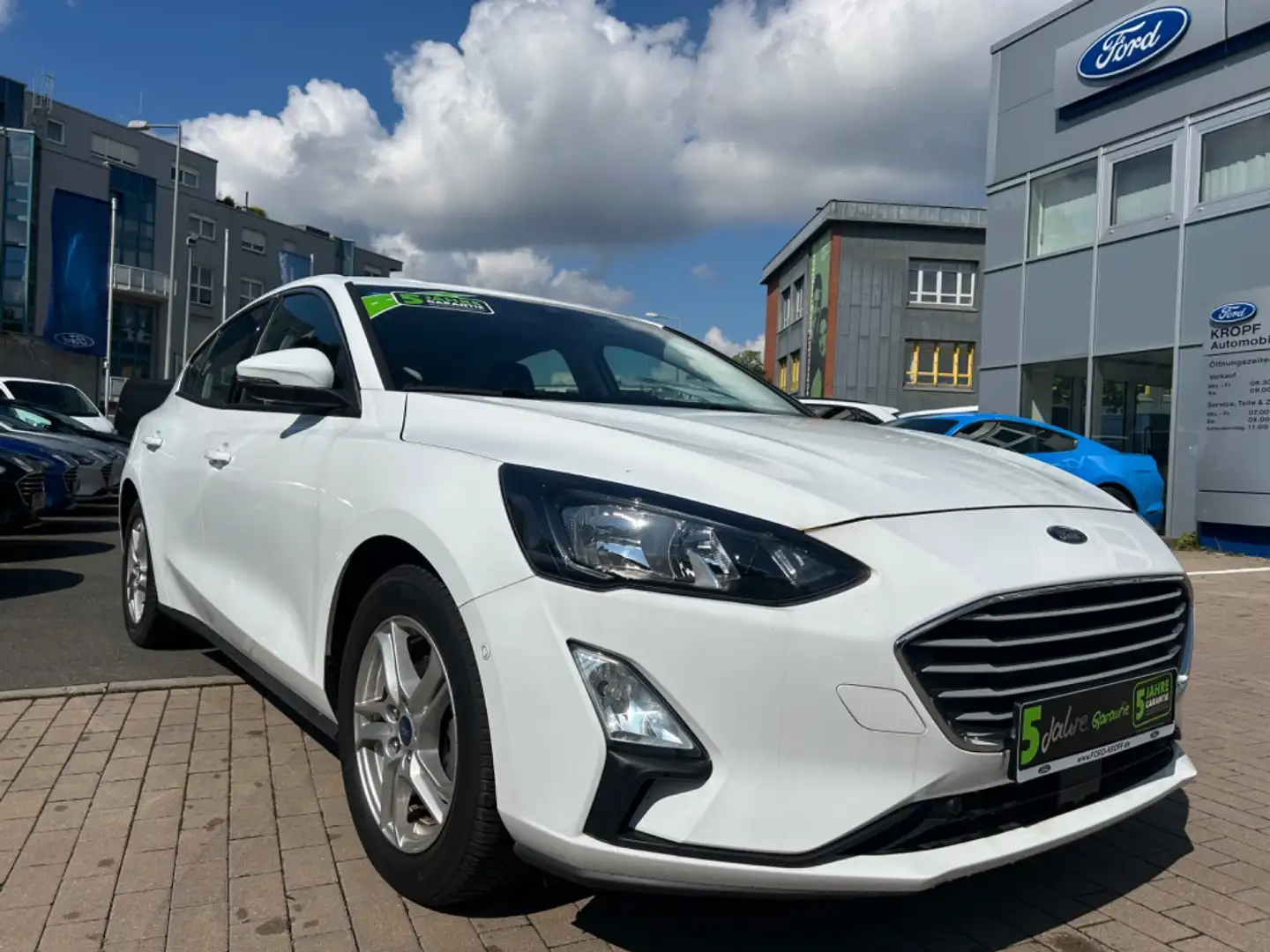Ford Focus 1.0 EcoBoost Cool & Connect Navi LM PDC Blanc - 2