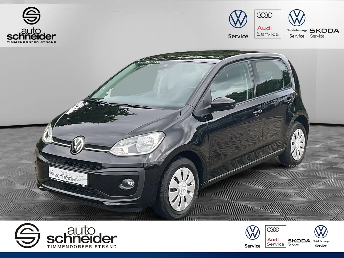 Volkswagen up! 1.0 move up! Rückfahrkamera DAB Phone GRA PDC Schwarz - 1