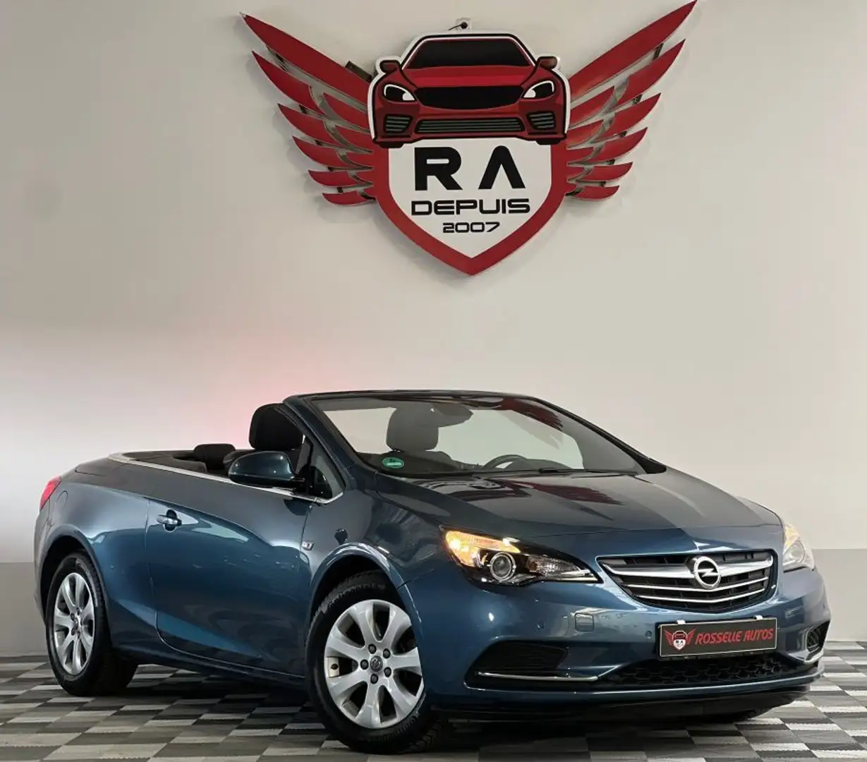 Opel Cascada 1.4 120CH EDITION CABRIOLET 1ER Blauw - 1