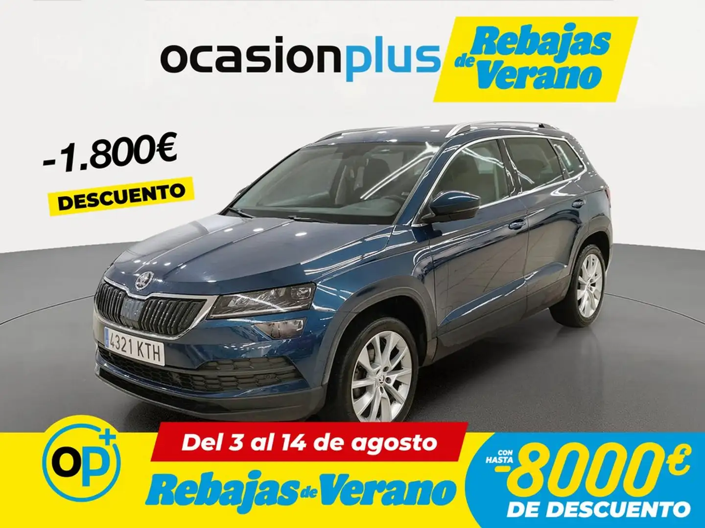 Skoda Karoq 1.5 TSI Ambition ACT Azul - 1