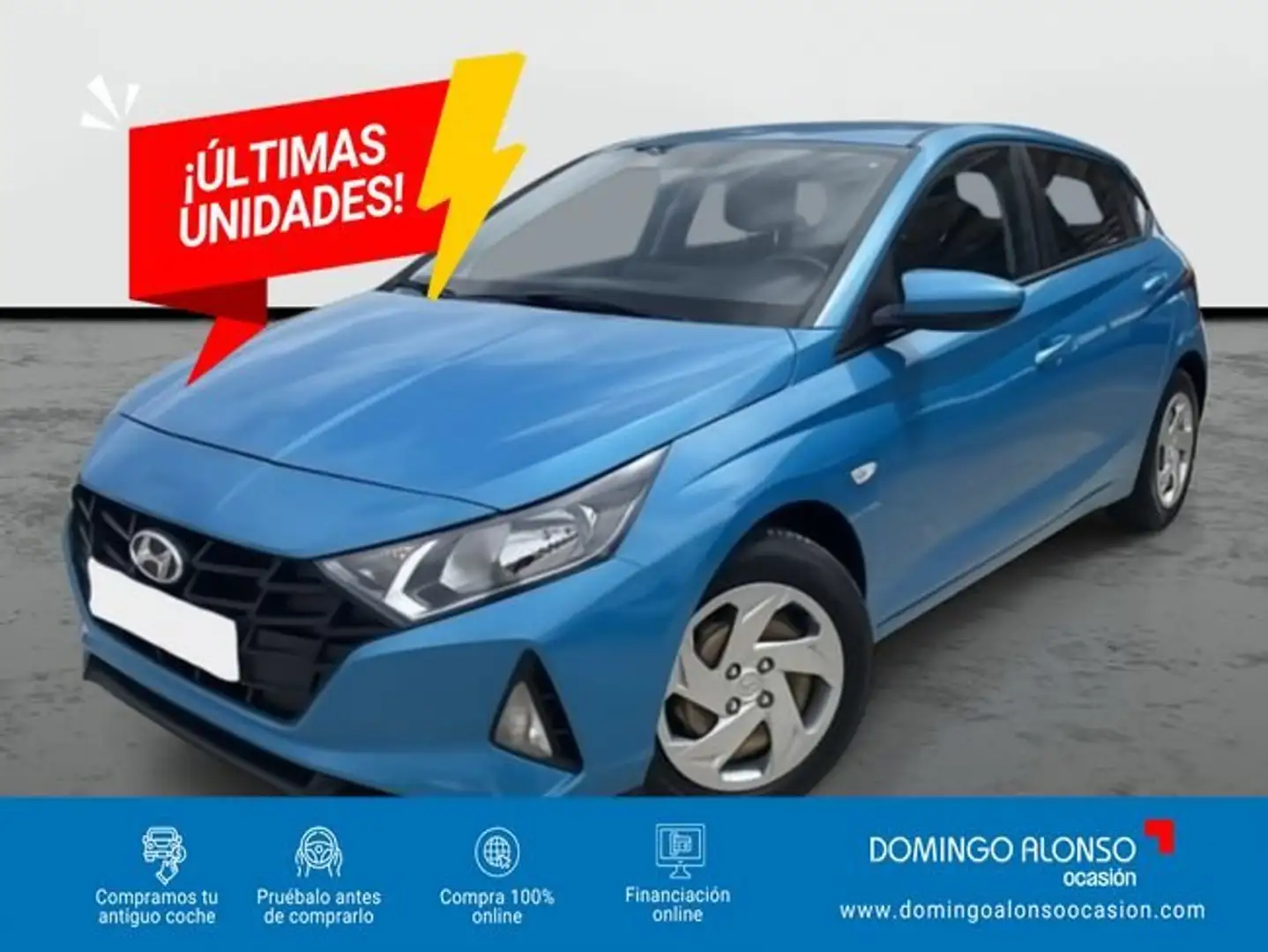 Hyundai i20 Nuevo 1.2 MPI 62 kW (84 CV) MT5 2WD Sense Azul - 1