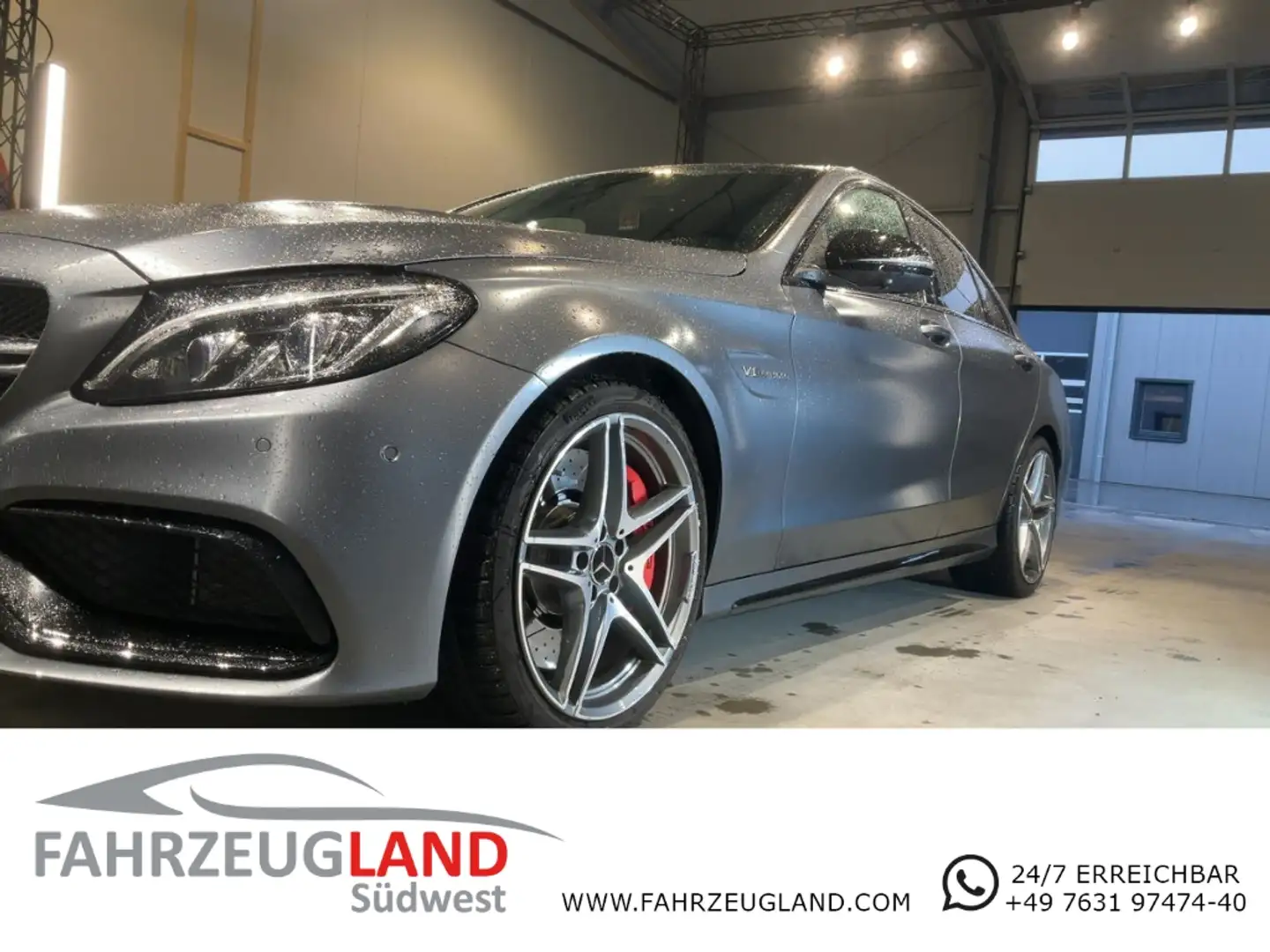 Mercedes-Benz C 63 AMG S Designo Magno Grau Drivers Package LM 19'' Gris - 1