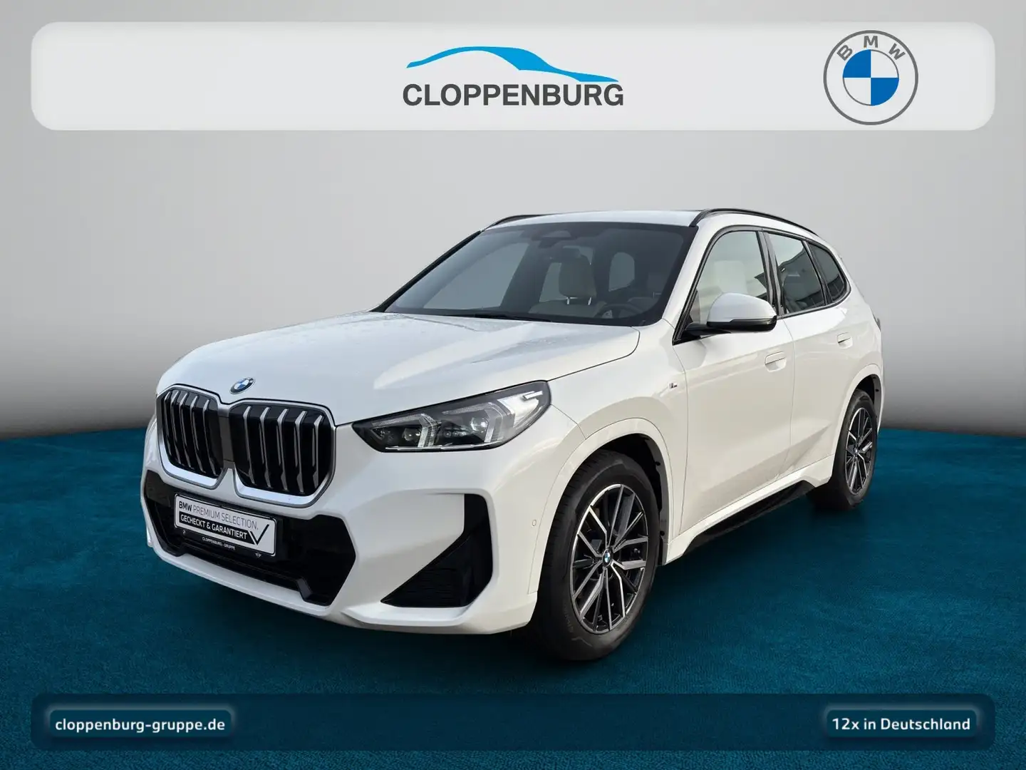 BMW X1 sDrive18i SAV M Sportpaket Navi+SHZ+KeyGO+LED Weiß - 1