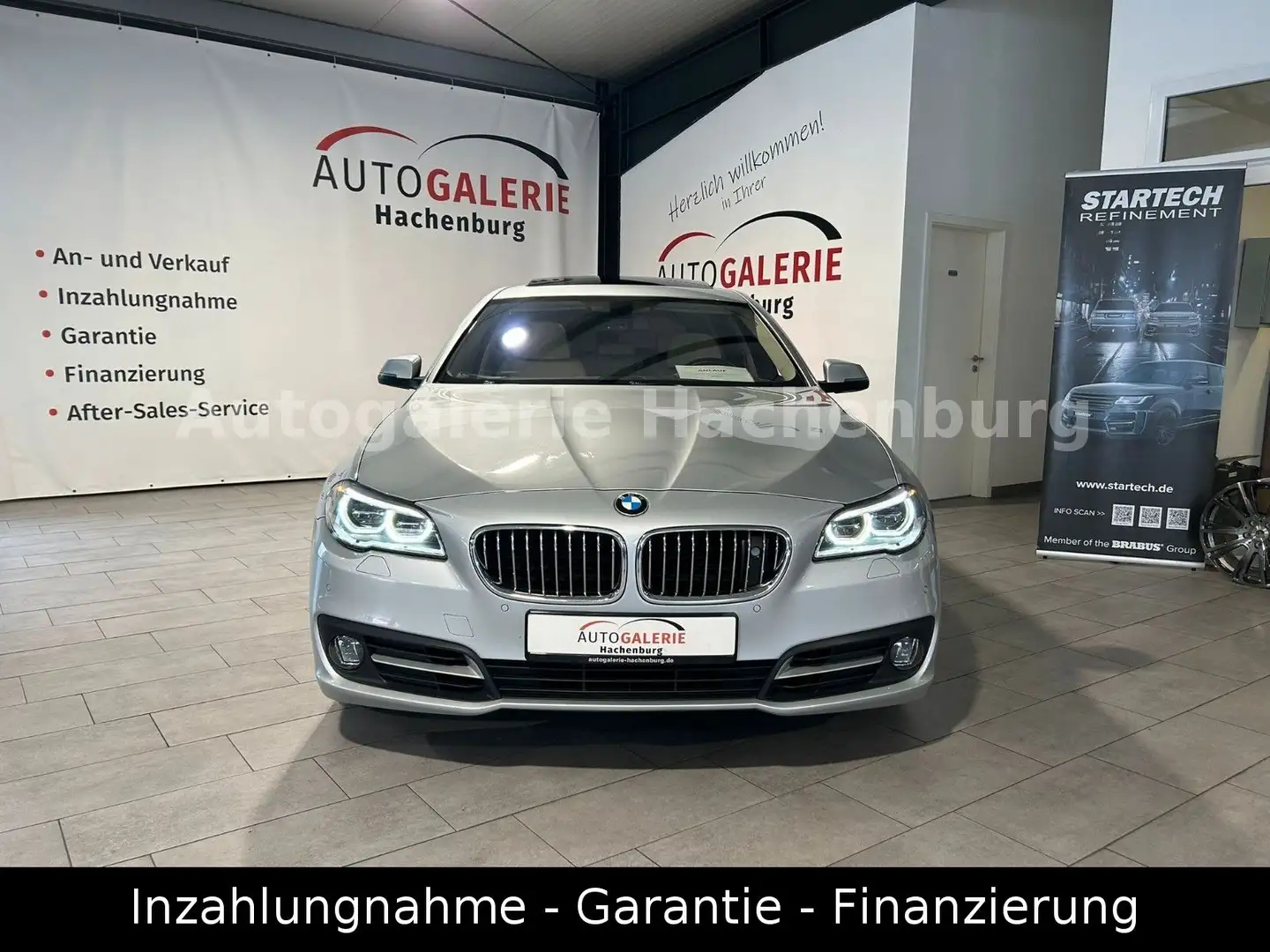 BMW 530 d Touring xDrive/nahezuVoll/Nachtsicht/GARANT Silber - 2