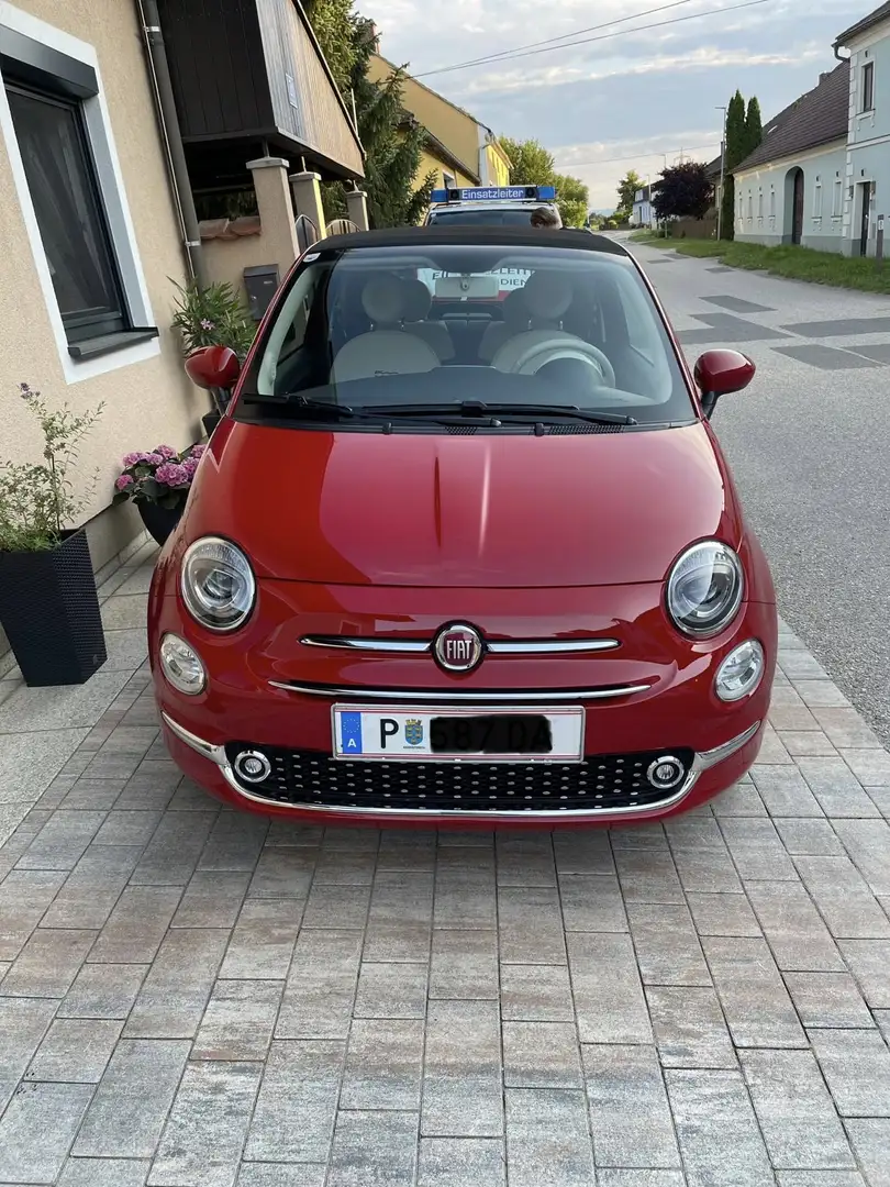 Fiat 500C 1,2 69 Lounge Rot - 2