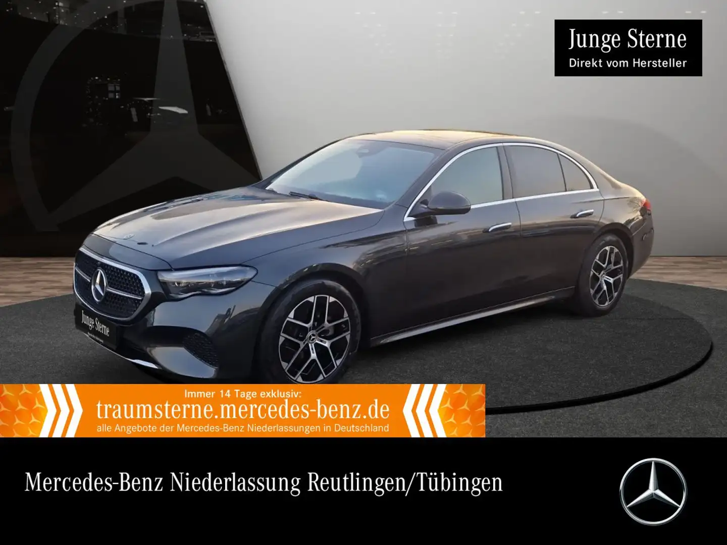 Mercedes-Benz E 200 Avantgarde 360° Pano Spurhalt-Ass Totwinkel Grau - 1