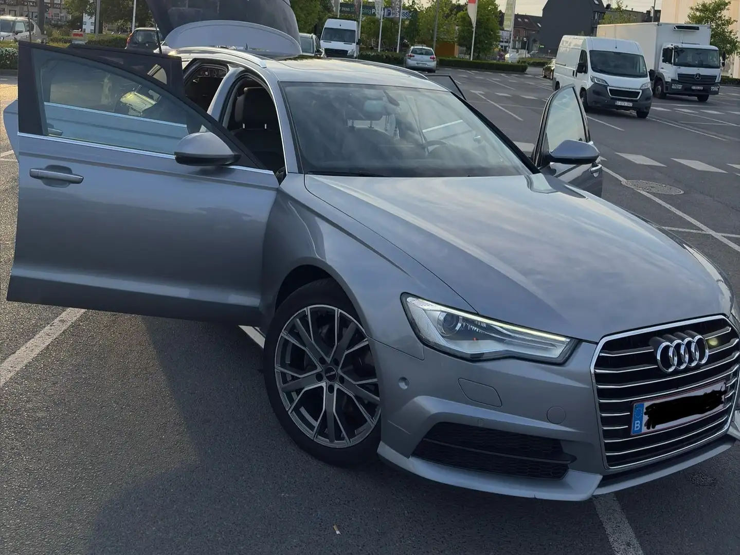 Audi A6 A6 Avant 2.0 TDi ultra S line Sport Edition S tr. Zilver - 1