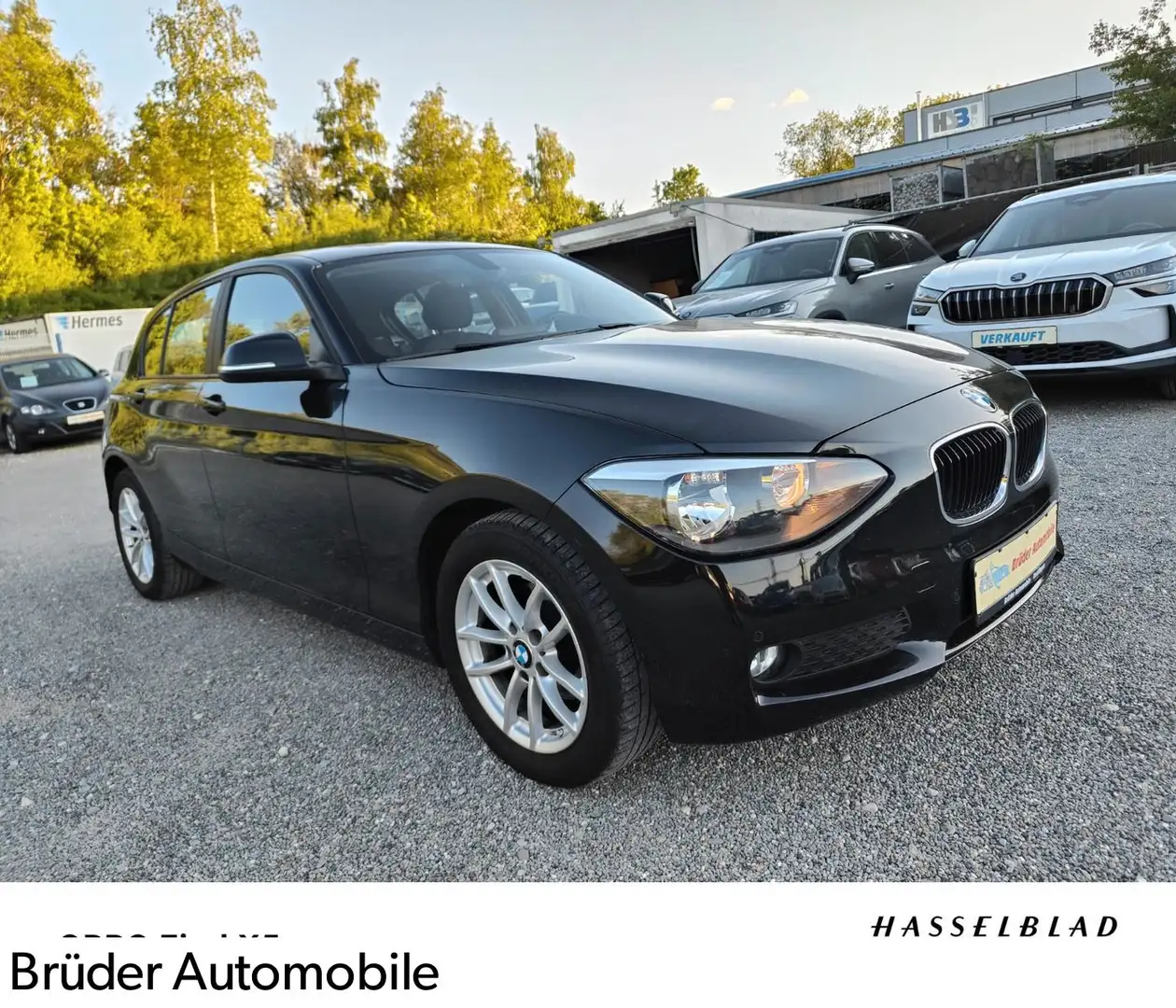 BMW 118 d 5-trg "Kamera "Navi "SHZ "NEU TÜV Zwart - 1
