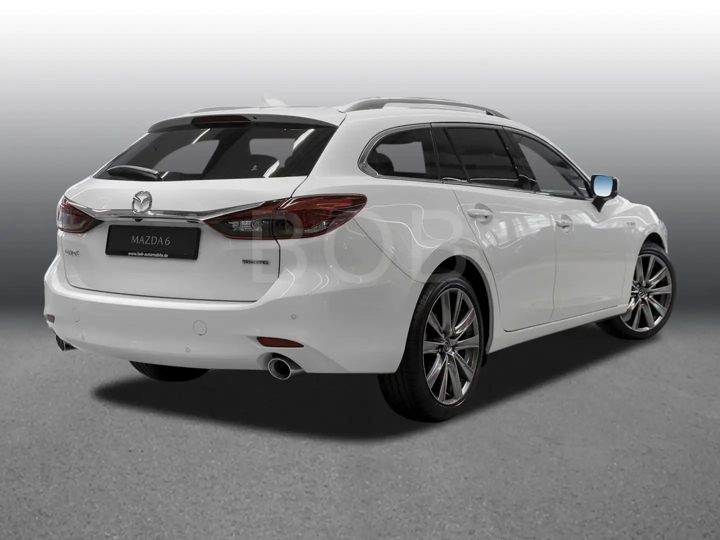 Mazda 6 Kombi G 194 Aut. 20th Anniversary GlasSchiebeD NAV Wit - 2